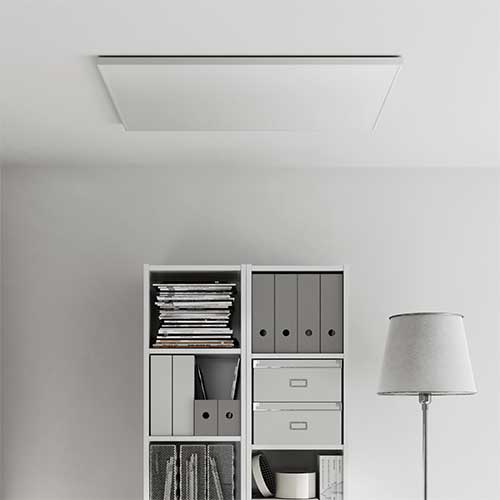 infrared-heater-ceiling Infrared heater mounted to the ceiling.