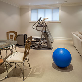 infrarotheizung-in-einem-kellerausbau Infrared heating in a basement conversion